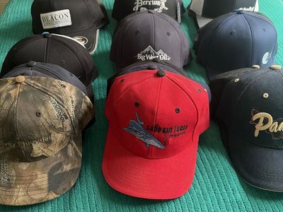 Lot of Assorted Branded Baseball Hats and Trucker Caps - Mixed Brands & Styles