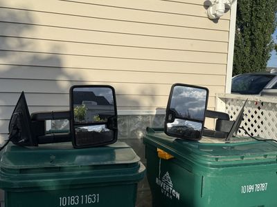Extending tow mirrors for Sierra or Silverado