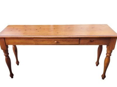 Vintage Habersham Farmhouse Console Table