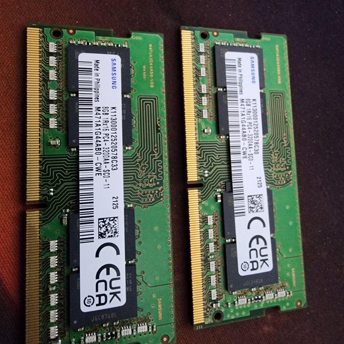 laptop ram ddr4 3200AA samsung