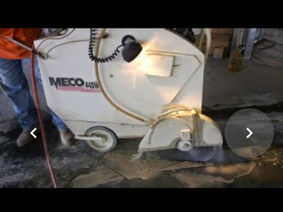 Concrete cutting heavy duty
