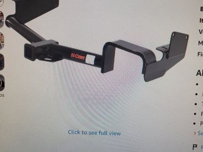 Tow Hitch NEW black Curt Brand