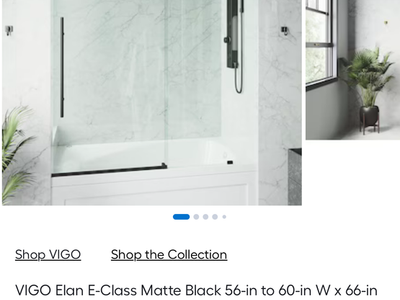 Shower Door NEW IN BOX