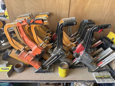 Hardwood Staple guns $25 a piece OBO for the lot