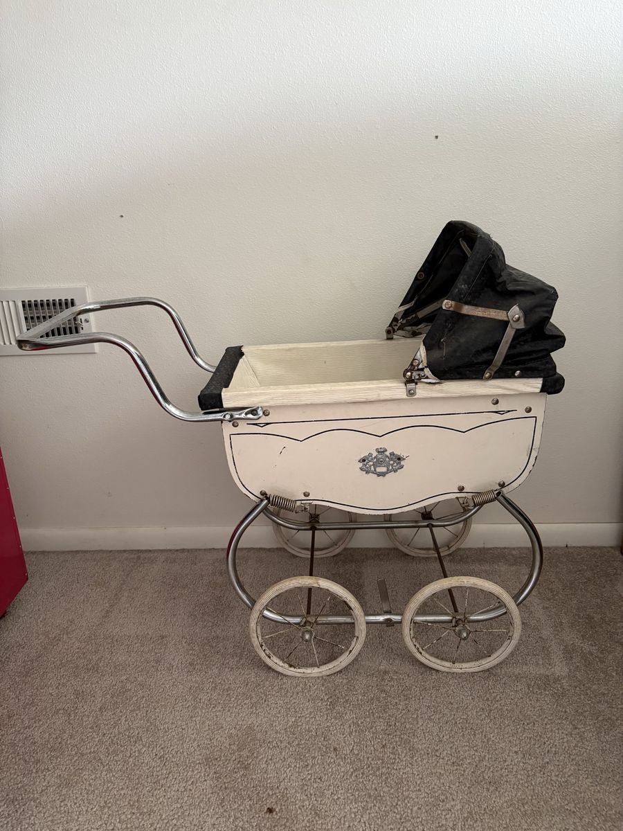 Vintage baby buggy stroller