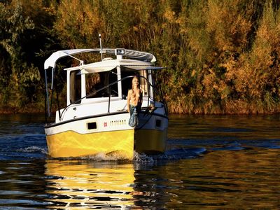 BOAT 17’ DEVLIN DESIGN DIPPER-HONDA 15HP 4 STROKE-SOLAR-EZ LOADER TRAILER