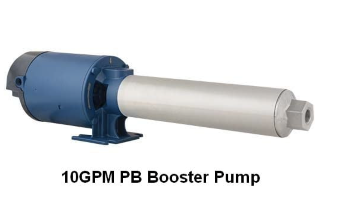 Flint and Walling Powder Coated Booster Pump for Increased Water Pressure and Flow