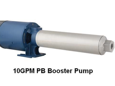 Flint and Walling Powder Coated Booster Pump for Increased Water Pressure and Flow