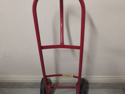 Milwaukee Hand Truck - Red, Flat-Free Tires Dolly