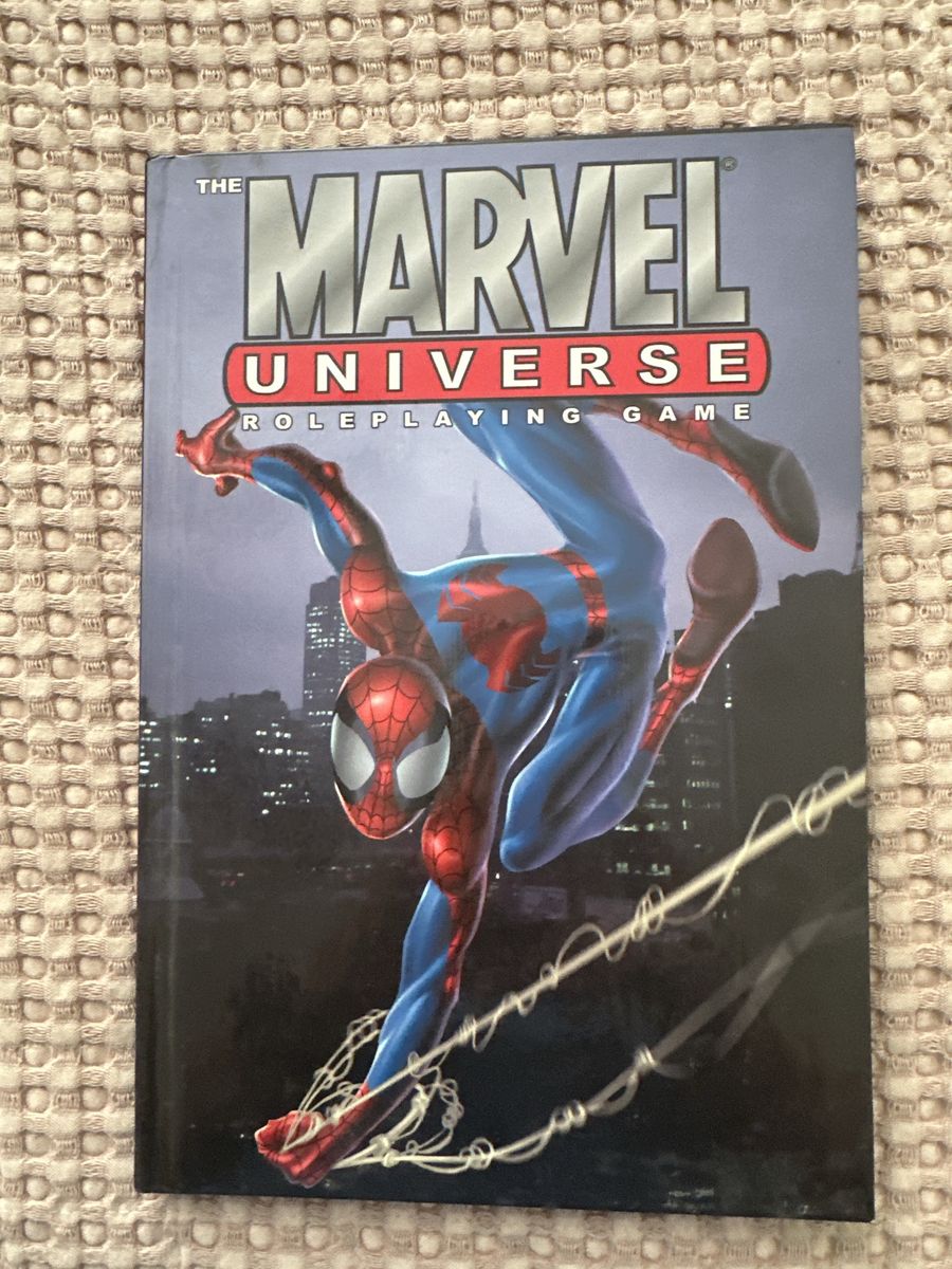 The Marvel Universe Roleplaying Game Rulebook Used
