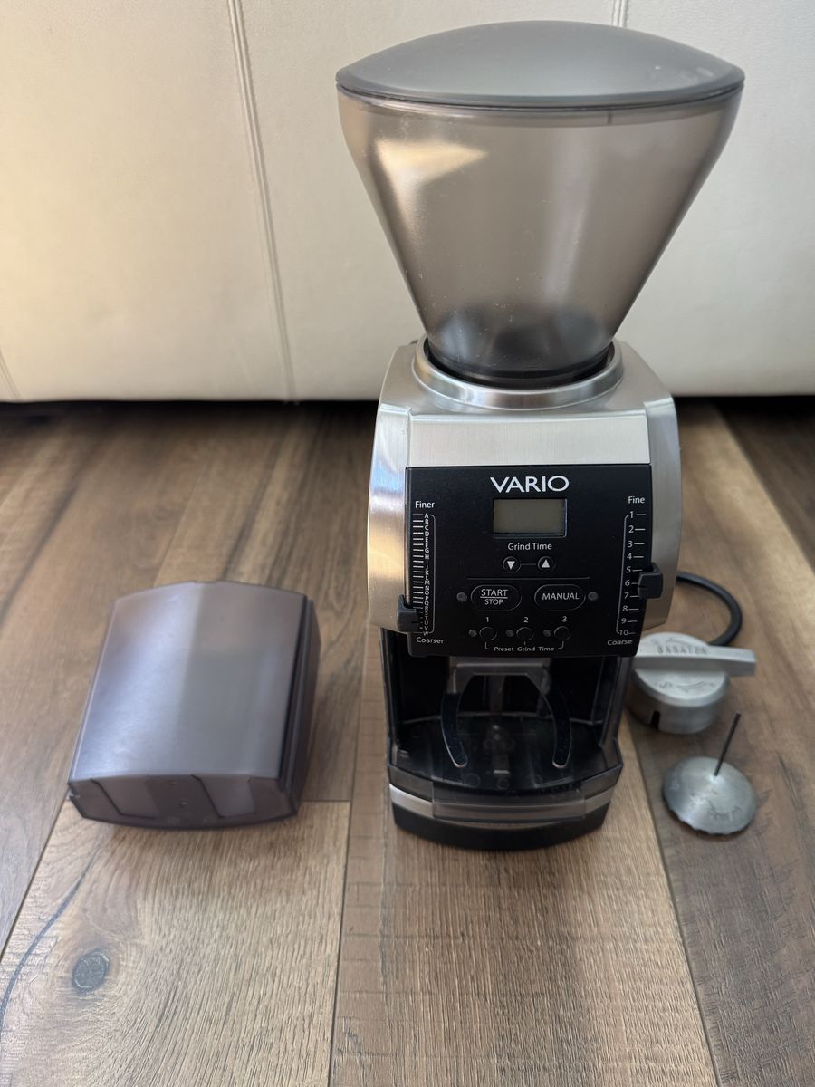 Baratza Vario Flat Burr Coffee Grinder Espresso.