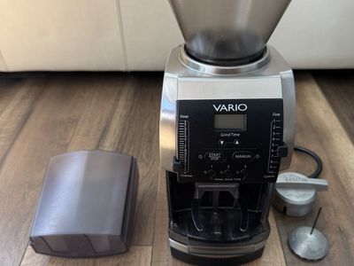 Baratza Vario Flat Burr Coffee Grinder Espresso.