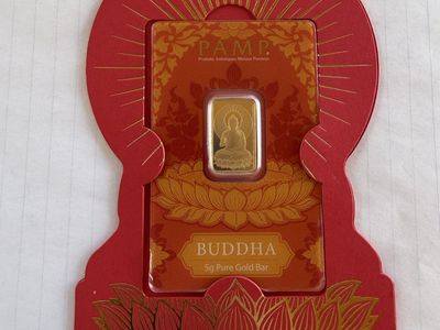 PAMP 5 gram gold Buddha