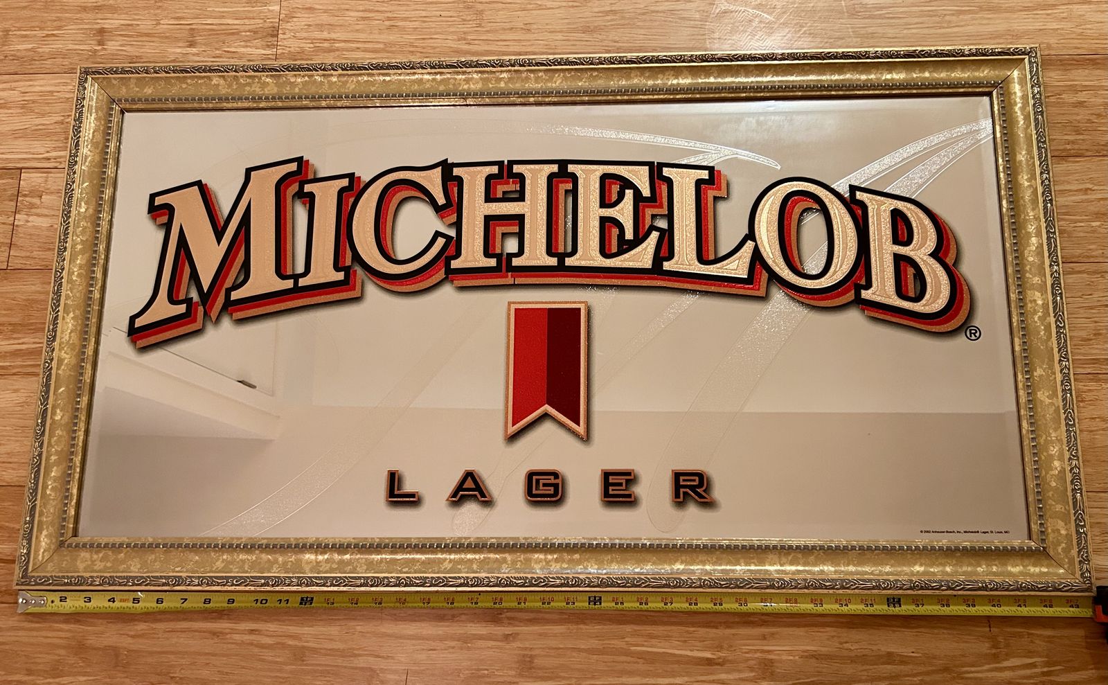 Large Vintage Michelob Mirror