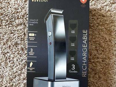 Vivitar Cordless Rechargeable Hair Trimmer - New Open Box