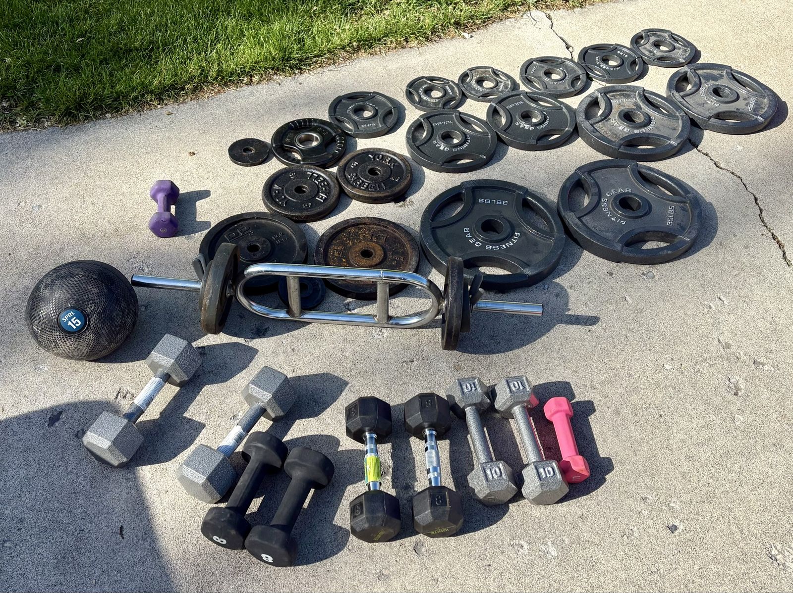 Weights plates and a few other things