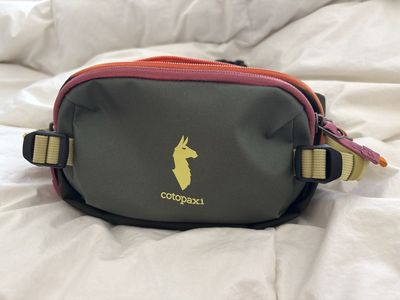 Cotopaxi Kapai 1.5L Hip Pack - Olive Green & Multicolored Accent