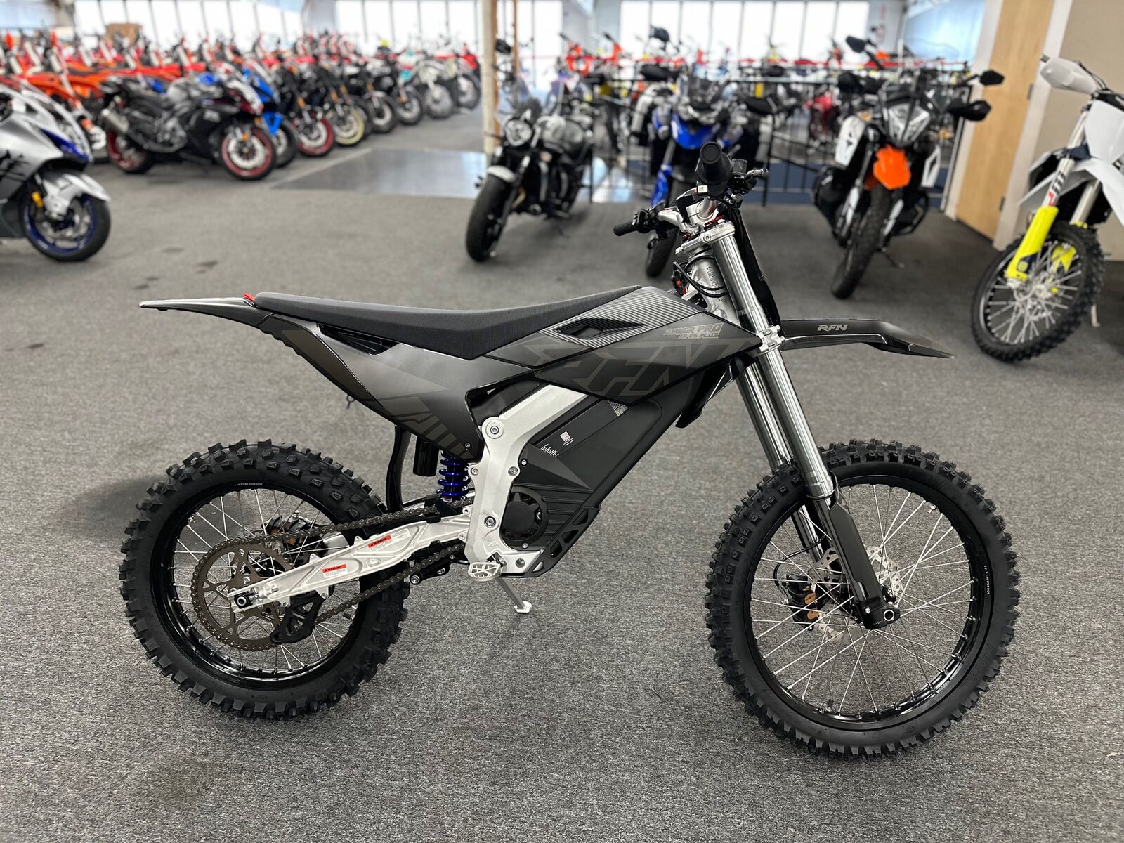 RFN SX-E15 Plus 74v Electric Dirt Bike Like Stark Surron 85cc 250cc 72v