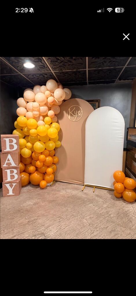 Backdrops Arch FOR RENT $35