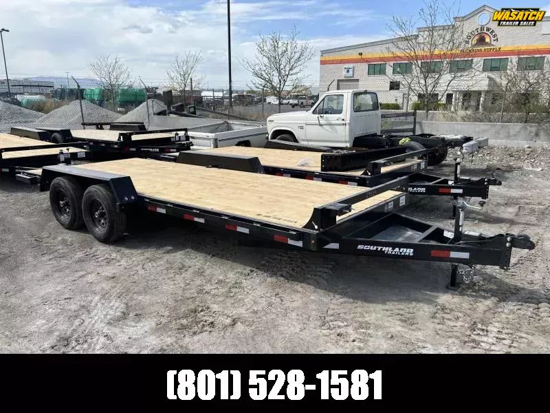 2026 Southland Trailers 7x20 6 Tube Equipment Car"