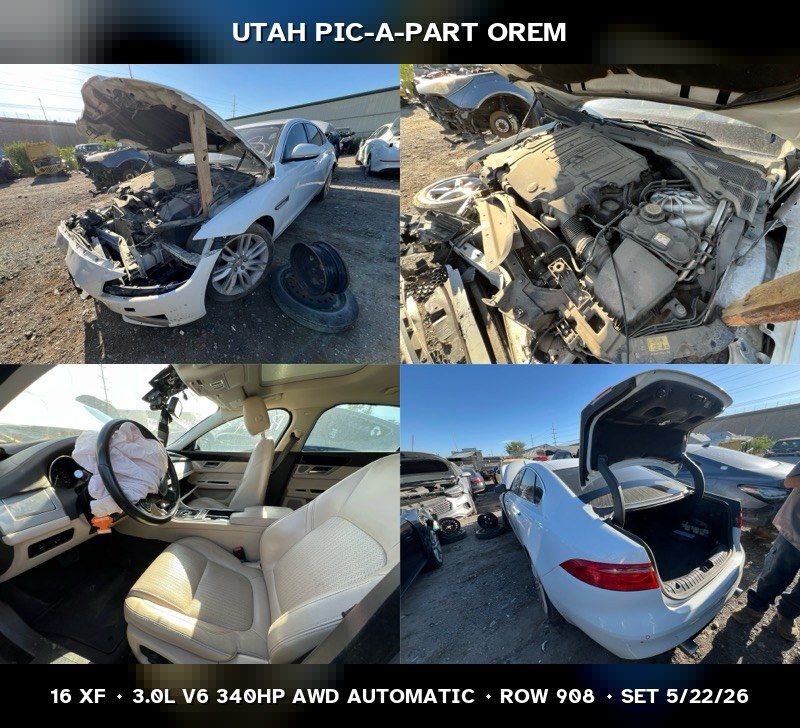 2016 Jaguar XF Parts - UTPAP Orem
