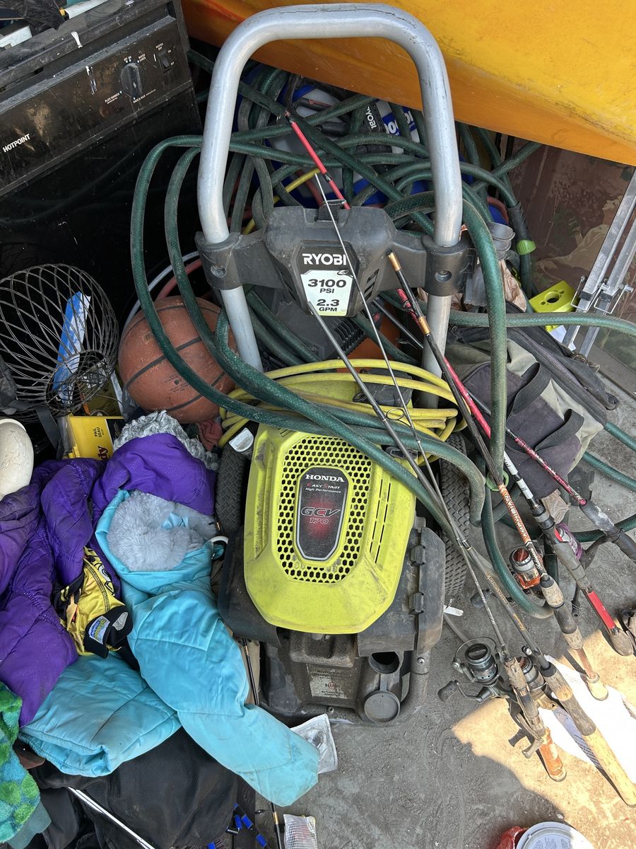 Ryobi 3100 PSI 2.3 GPM Honda Engine Gas Pressure Washer - Used Good Condition