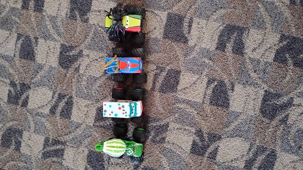 lighting McQueen monster trucks