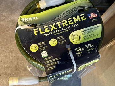 Flexon 5/8x 100 Ft. Contrator Grade Hose USA Made