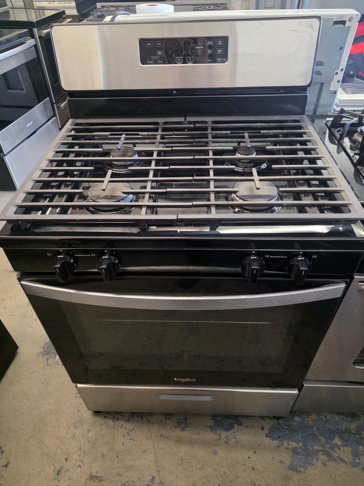 whirpool gas range