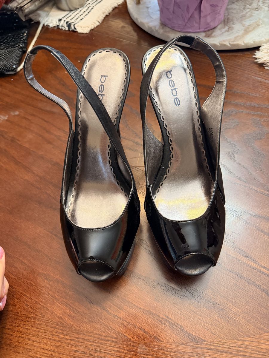Bebe platform heels