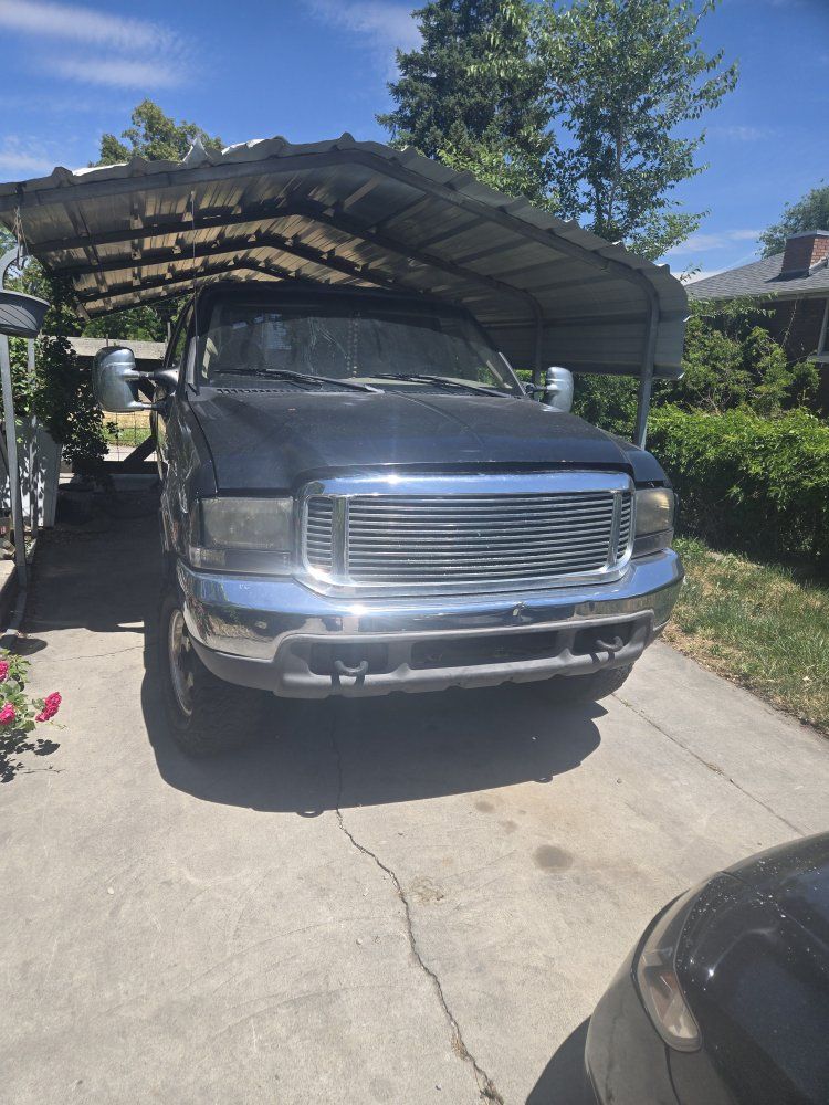 Black Ford Super Duty Truck - Well-Maintained, Powerful Workhorse