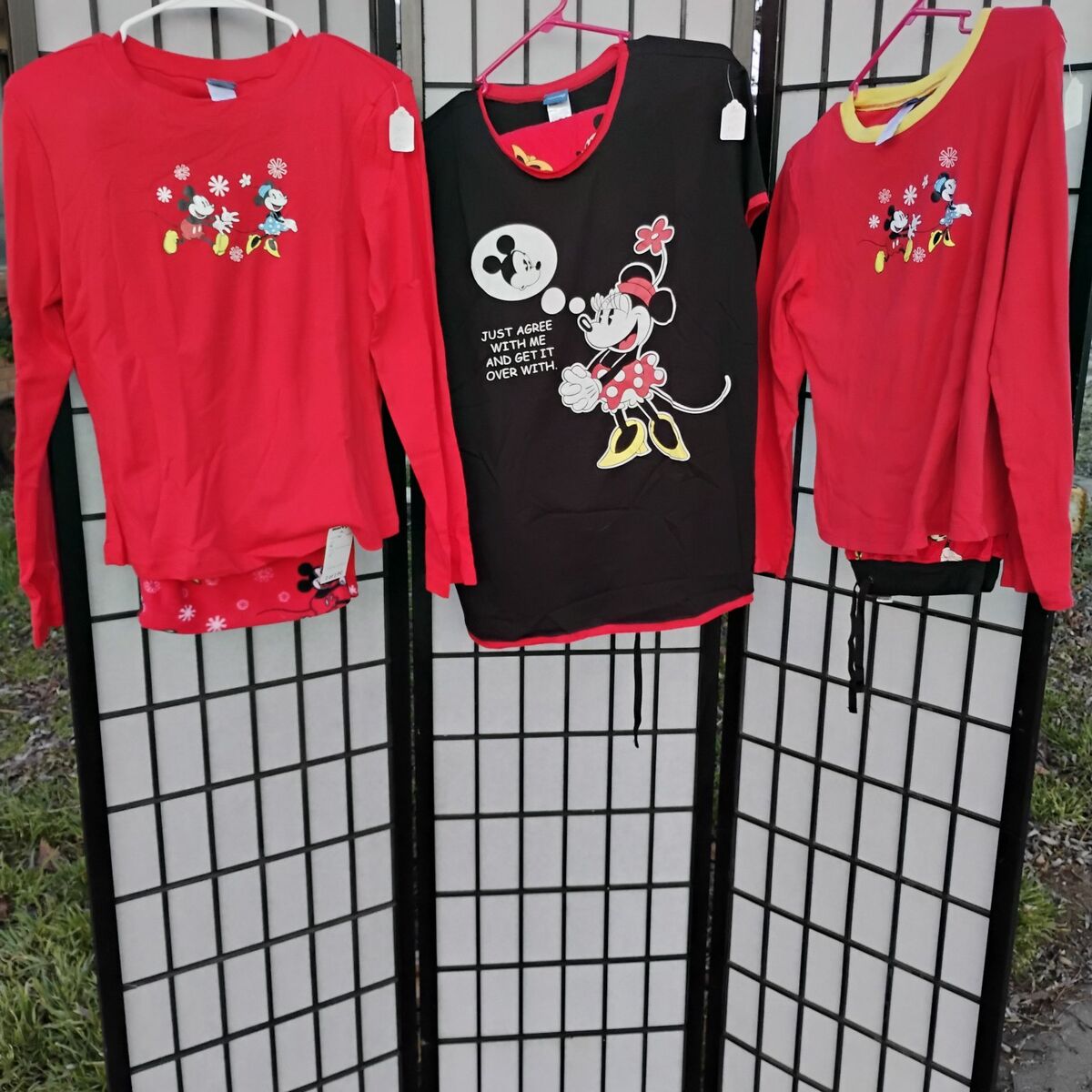 Disney Women's Sleepware, Minnie/Mickey X Large