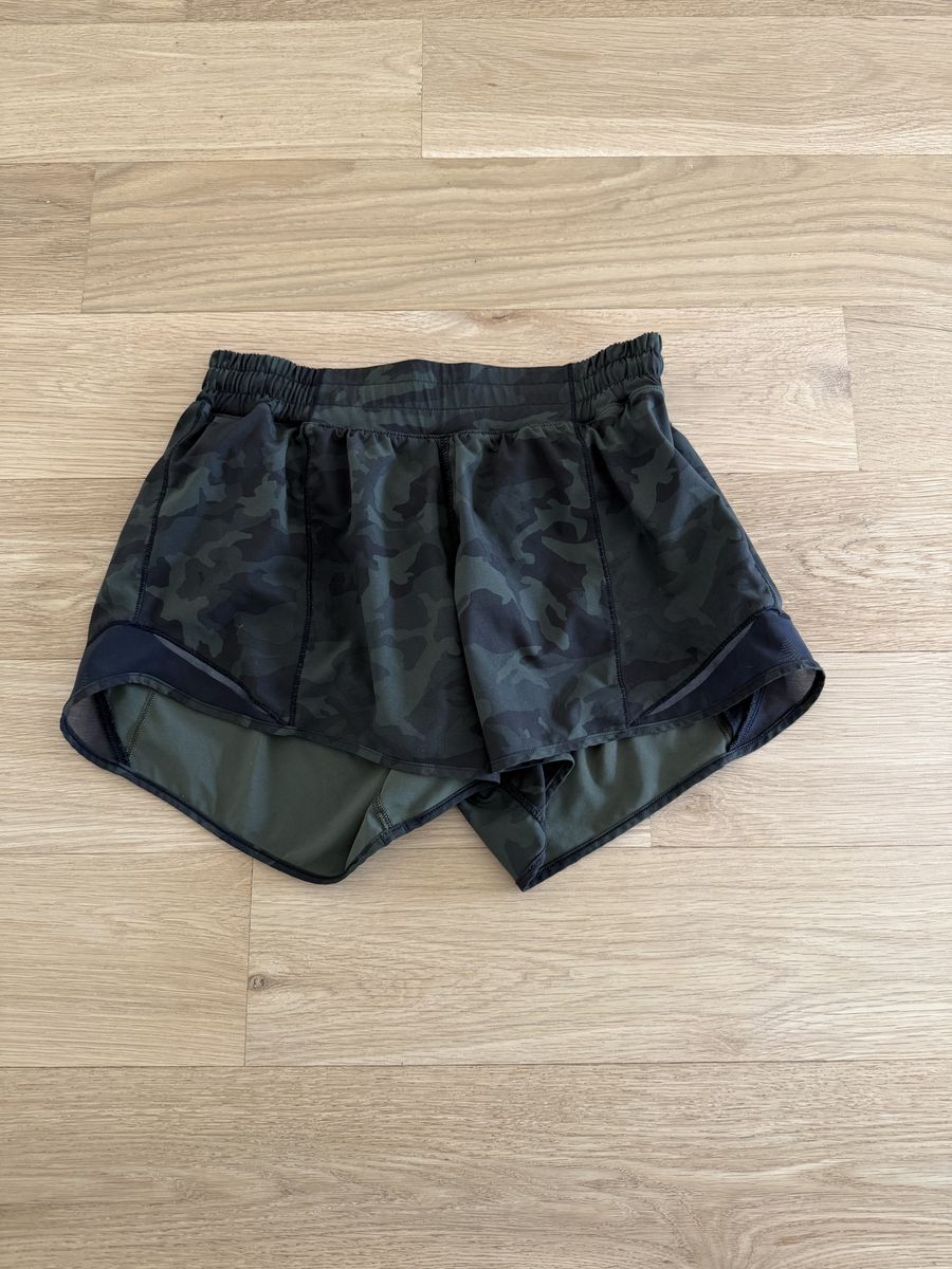 Lululemon Women's Camo Athletic Shorts