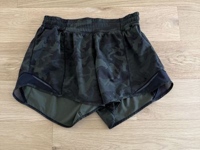 Lululemon Women's Camo Athletic Shorts
