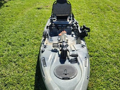 pedal drive kayak, made by south bend