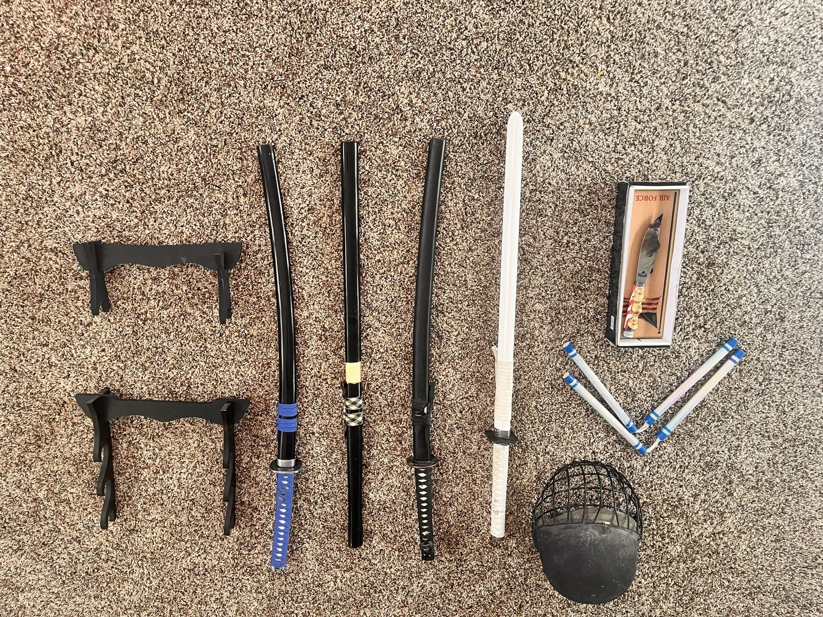 Practice Katanas & Weapons set