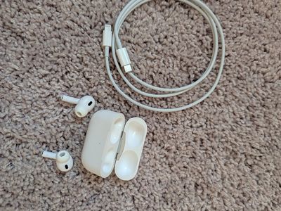 AirPods Pro 2nd Generation (Lightning Case) with charging cord