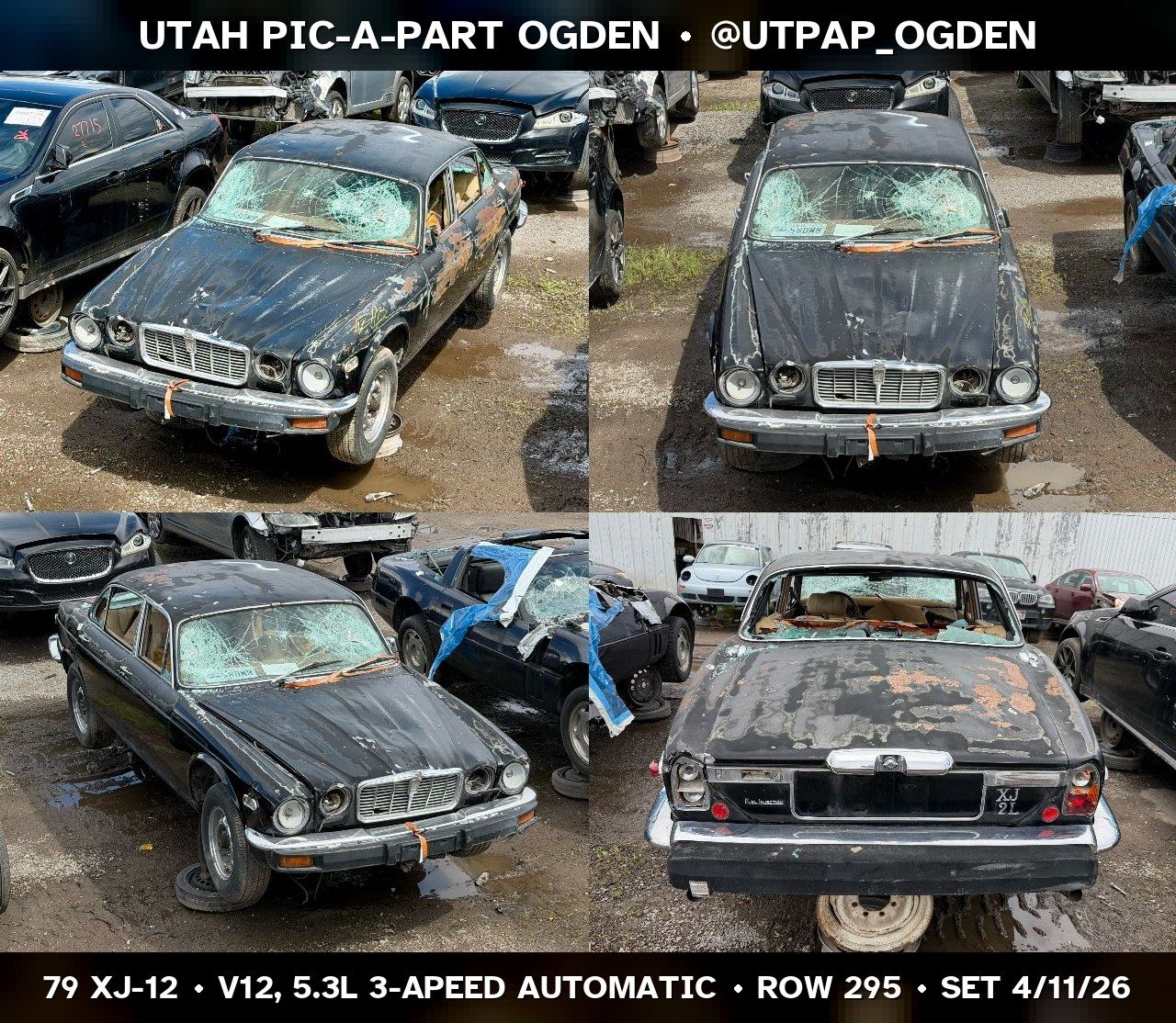 1979 Jaguar XJ-12 Parts - UTPAP Ogden
