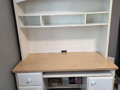 White desk