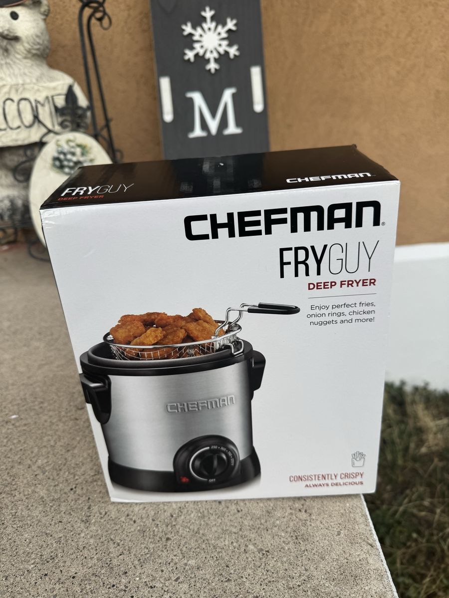 New Chefman FryGuy Deep Fryer (4.2 cup)