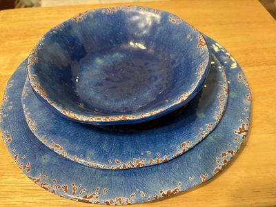 Melamine dinnerware Text (801) 910-3451 e-mail kfschefski@gmail.com