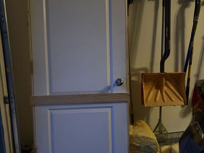 Wood Door With Casing