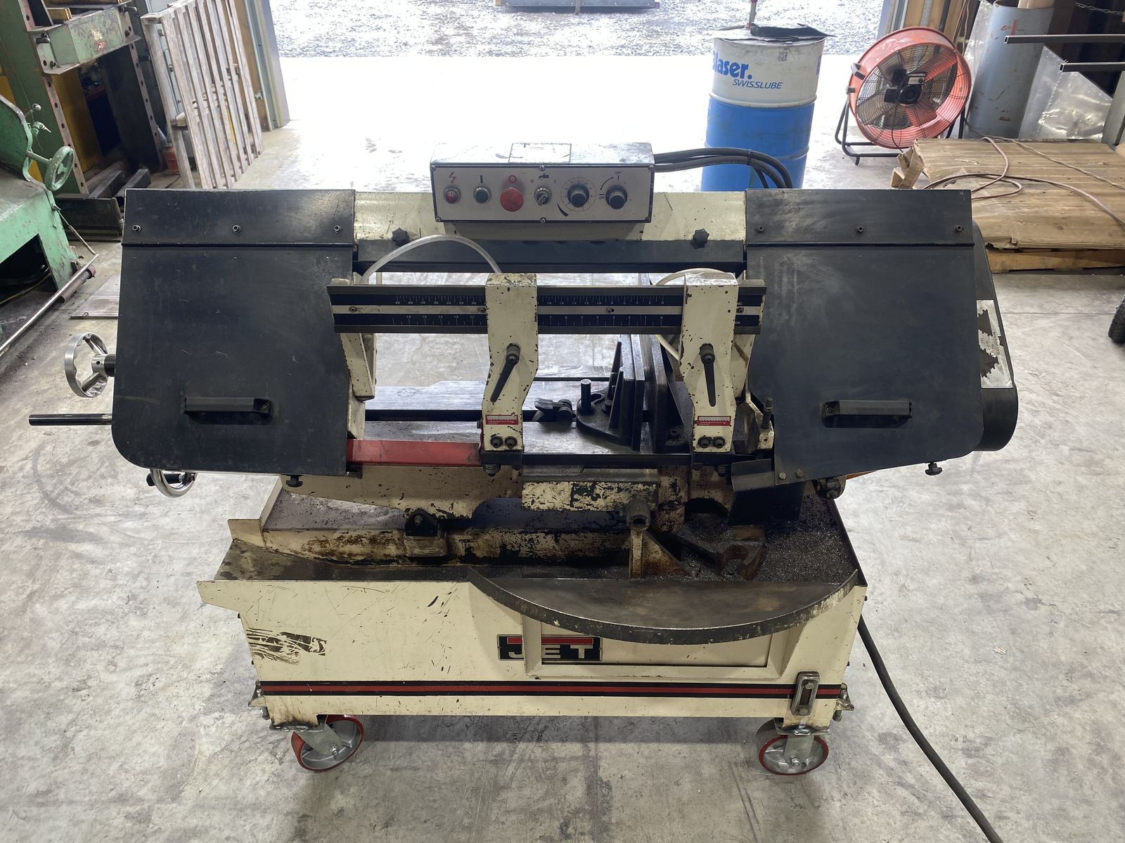 Jet horizontal saw - bandsaw