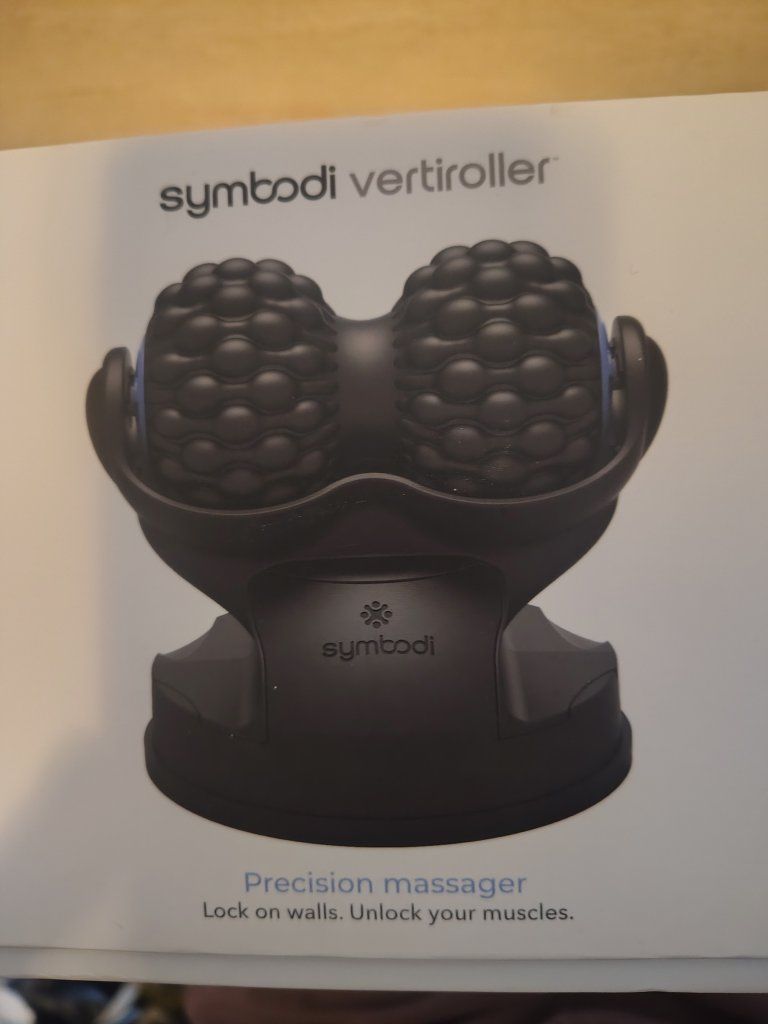 Symbodi Vertiroller Precision Massager - Wall-Mounted Muscle Relief Tool