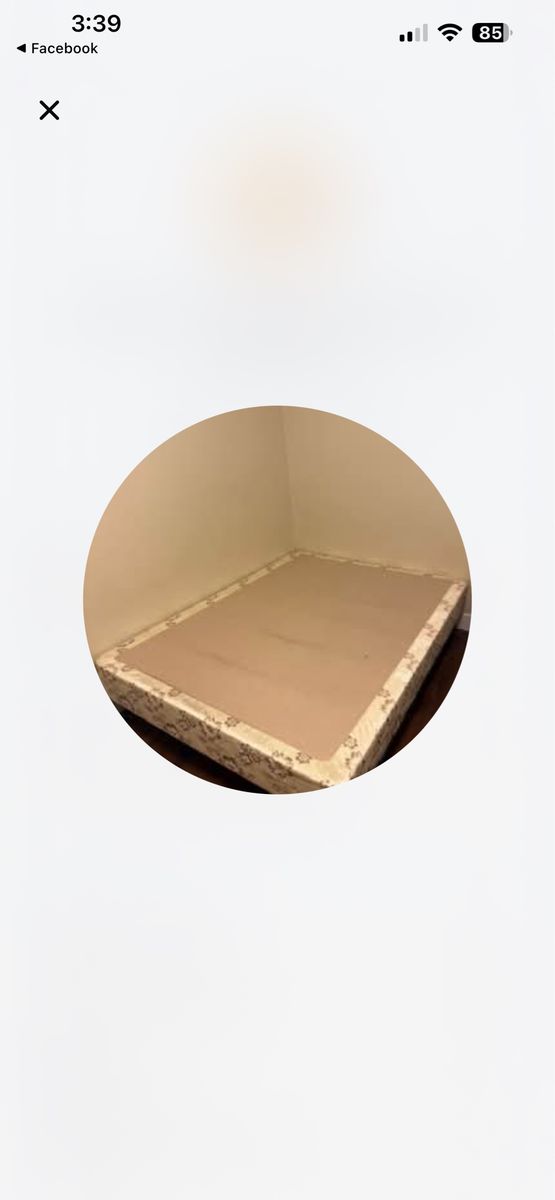 Full Size Box Spring - Sturdy Bed Foundation