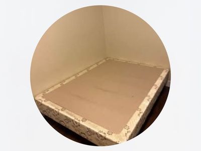 Full Size Box Spring - Sturdy Bed Foundation