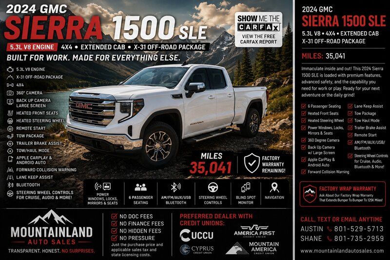 2024 GMC 1500 SLE