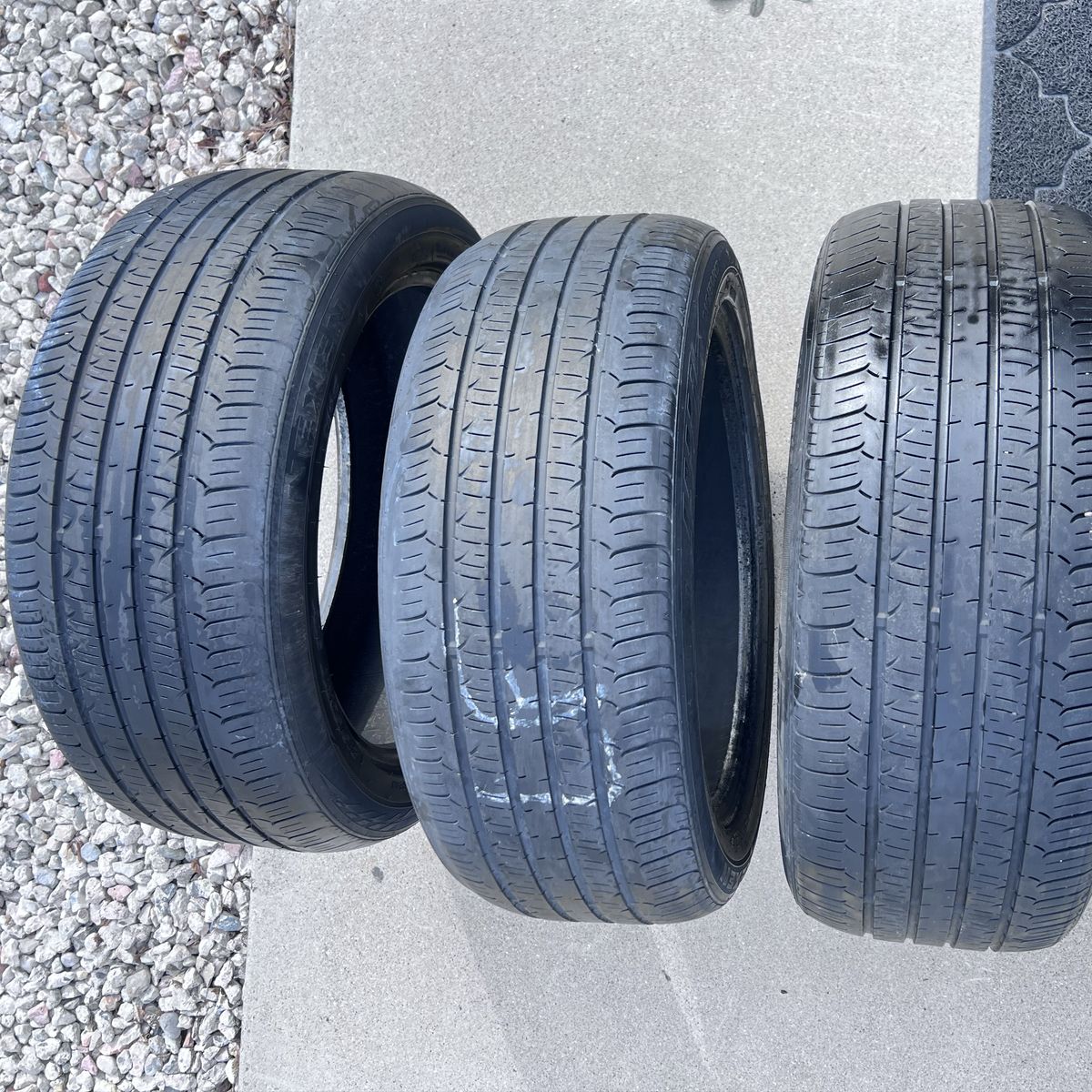 Tires Set of Three 215/50R17