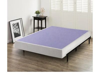 Edgar Zinus 8" wood box spring NIB Twin size