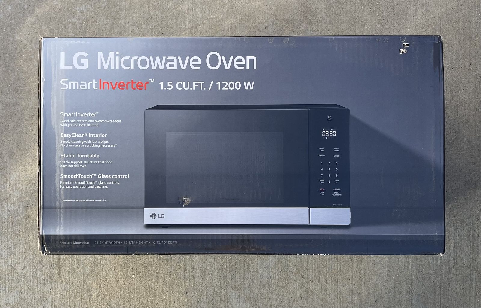 *NEW* LG NeoChef Countertop 1.5 cu ft Stainless Microwave